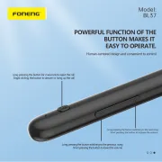 Foneng BL37 Digital Display Neckband Bluetooth Earphone