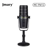 Jmary MC PW12 XLR & USB Interface Microphone For Podcasting Gaming Streaming Recording