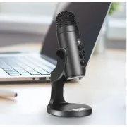 Jmary MC PW8 Professional Condenser Microphone Desktop USB Recording & Live Microphone
