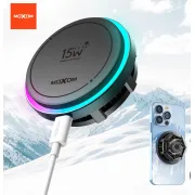 Moxom MX CP05 15 Watt Magnetic Wireless Charger Mobile Cooler