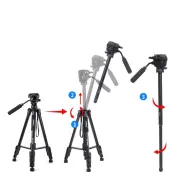 Jmary KP 2599 Professional Aluminum Tripodfor DSLR Camera