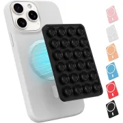 Magnetic Suction Phone Mount For MagSafe Removable Sticky Grip Holder For Hands-Free Video & Selfies