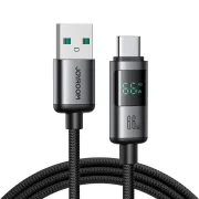JOYROOM S-A16 Pro 66W USB-A To C Fast Charging Cable Digital Display