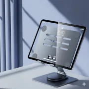 L003 360° Rotatable Metal Foldable Desktop Tablet Stand