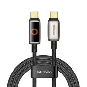 Mcdodo CA668 Auto Power Off 100W USB-C to USB-C With Breathing Light LED Display Cable (1.2m)