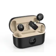 NeePho NP57 Wireless Collar Clip Button Microphone With Noise Reduction