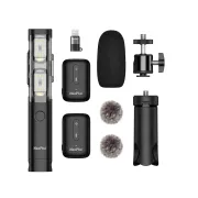 NeePho NP63 2 In 1 Wireless Lavalier Microphone Kit with Charging Case (Type-C + Lightning)
