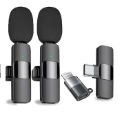 K9 Wireless Dual Wireless Microphone For Smartphone