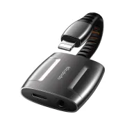 Mcdodo CA634 Lightning To Lightning And DC 3.5mm Cable 0.1m ‘Support Call Function’