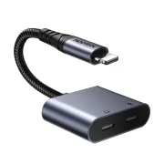 Joyroom SY L02 Audio Transfer Series 2 In 1 Audio Adapter Lightning To Dual Lightning