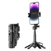 P15T Mini Portable Selfie Stick Bluetooth Compatible Tripod Stand with Zoom Adjustment