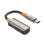 Vidvie AL1121 2 In 1 Type C To Type C + Type C Audio Adapter