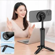 Portable Strong Magnetic Mobile Phone Holder Selfie Stick With Tripod