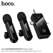 Hoco L20C Fair Dual-Mic Wireless Microphone (iP/Type-C/3.5)