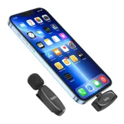 Hoco L15 Wireless Lavalier Microphone For iPhone