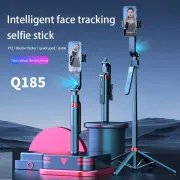 Q185 Face Tracking Handheld Selfie Stick Mobile Action Camera Tripiod Stand
