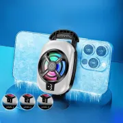 TL16 Gaming Semiconductor Mobile Phone Cooler 3 Speed Digital Display