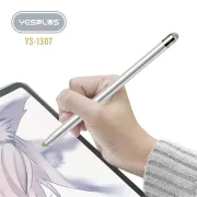 YESPLUS YS1307 Capcitive Stylus Pen Drawing Pen Cloth Head Compatible For Android iOS Tablet