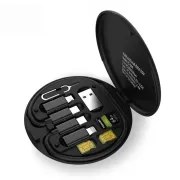 YESPLUS YS844 66W Super Fast Charging USB Cable All In-One Multifunction Storage Box Travel Kit