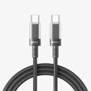 Bwoo X287C USB-C To USB-C PD 60W Fast Charging Nylon Braided Cable (1M)