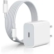 CMS iPhone 20W USB C Lightning Fast Charger With Cable