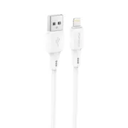 FONENG X120 1M Silicone USB to iPhone Data Cable (2.1A)