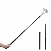 Aluminum Alloy Telescopic Extension Pole 1/4″ Universal Selfie Stick For Gimbals & Action Cameras