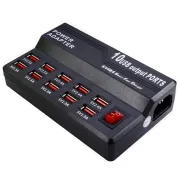 10-Port USB Charging Station Multi-Port Fast Charger