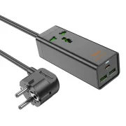 Hoco AC9A 30W 4 Port USB PD Fast Charger
