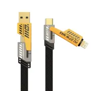 4 In 1 Multi Functional Data Cable PD 65W Fast Charge 1.2m