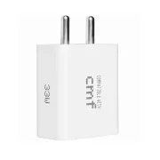 CMF 33w Type C Rapid Fast Charger Adapter Compatible With CMF Phone 1, Nothing Phone 1 2 2a 2a Plus