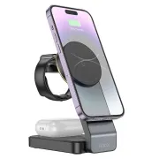 Hoco CQ3 Wireless Charger 3 In 1 Magnetic Wireless Charging Stand