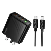 Hoco CS27B PD 67 Watt GaM Wall Charger Set With Type C Cable