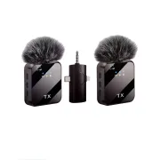 F11-2 Dual Wireless Microphone With 3 in 1 Receiver