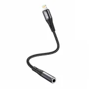 Go Des GD UC166 Lightning To 3.5mm Aux Braided Audio Adapter
