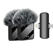 F15-2 2 In 1 Type C + iP Wireless Microphone