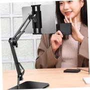 Adjustable Rotating Cellphone And Tablet Holder Stand For Desk 360° Rotation Mobile Phone Mount
