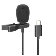 1.5 Meter Wired Lavalier Type C Microphone