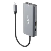 Vidvie HUB01 6 In 1 Type C To Hdmi USB Docking Station