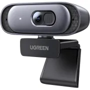 UGREEN 2K Webcam 1080P 60FPS USB Web Cam with Dual Microphone, Auto Focus & Automatic Light Correction