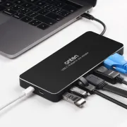 Onten 9188S 9 In 1 Type-C Multi Function Dock Station-HD 4k Display Type C Adapter