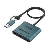 Onten UCA303 Type C + USB3.0 To HDMI 4K + USB3.0 + Type C Multifunction Hub