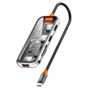 Moxom LX-HB801 5 In 1 Type C 3.0 Portable Hub For Laptops