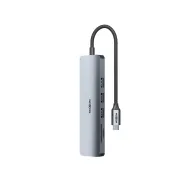 MOXOM MX-HB10 6 In 1 High Speed USB 3.0 Hub With HDMI 4K UHD Output