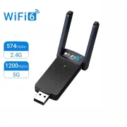 WiFi 6 Dual Band  USB 5G Wifi And Bluetooth Adapter 2 In 1