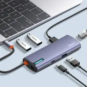 LDNIO DS-16U Type C Docking Station 6 in 1 To USB PD Power USB 3.1 Multi Port Usb C Hub