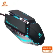 JEQANG JM560 7D Wired Gaming Mouse With RGB Breathing Lights