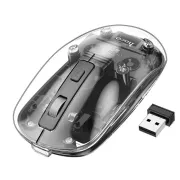 Hoco GM29 2.4g Bluetooth Dual Mode Silent Wireless Transparent Mouse