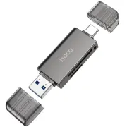 Hoco HB39 Card Reader USB Type C 3.0 High Speed Zinc Alloy Memory Cardreader