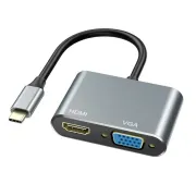 USB C To HDMI VGA Multiport Adapter